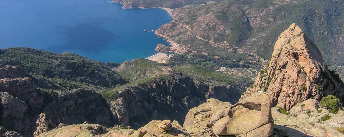 Auf dem Gipfel des Capo d'Orto