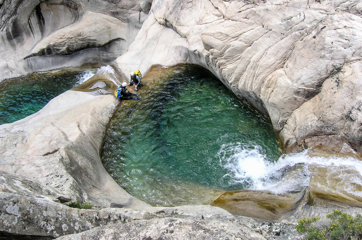 Canyoning am Purcaraccia