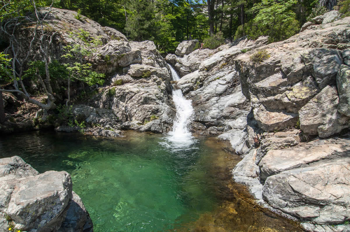 Badegumpe Cascades des Anglais Vizzavona